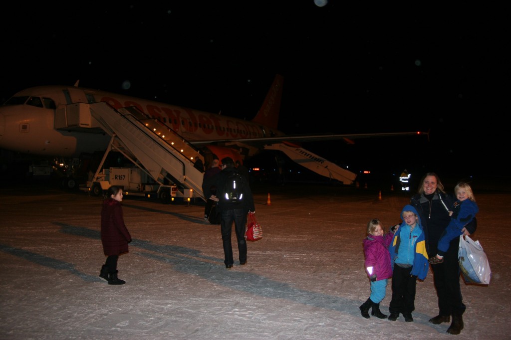 Leaving Lapland at Ivalo Airport