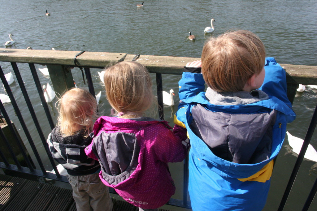 Walking along the river in Kingston upon Thames