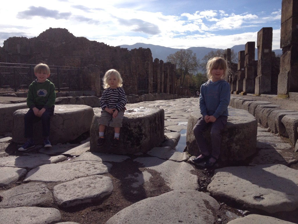 Day trip to Pompeii, Italy