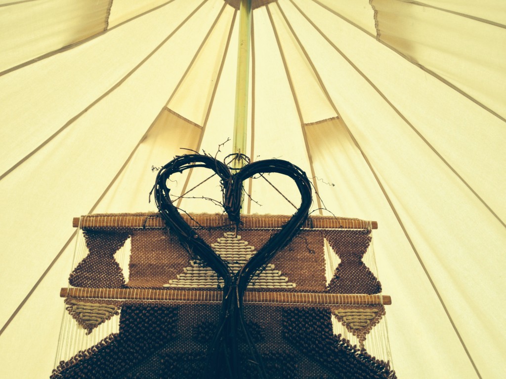 Glamping in Jersey. Bell Tents at Daisy Cottage Jersey, Channel Islands
