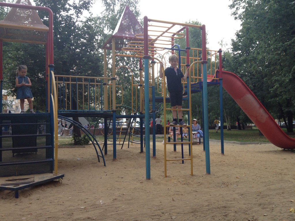 Playground in Moscow