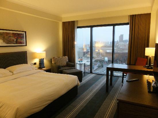 Bedroom in the Hyatt, Regency, Birmingham