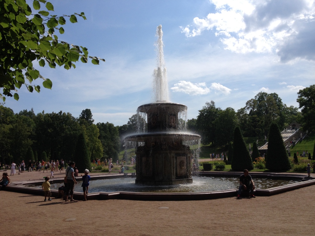 Fountains at the Peterhof