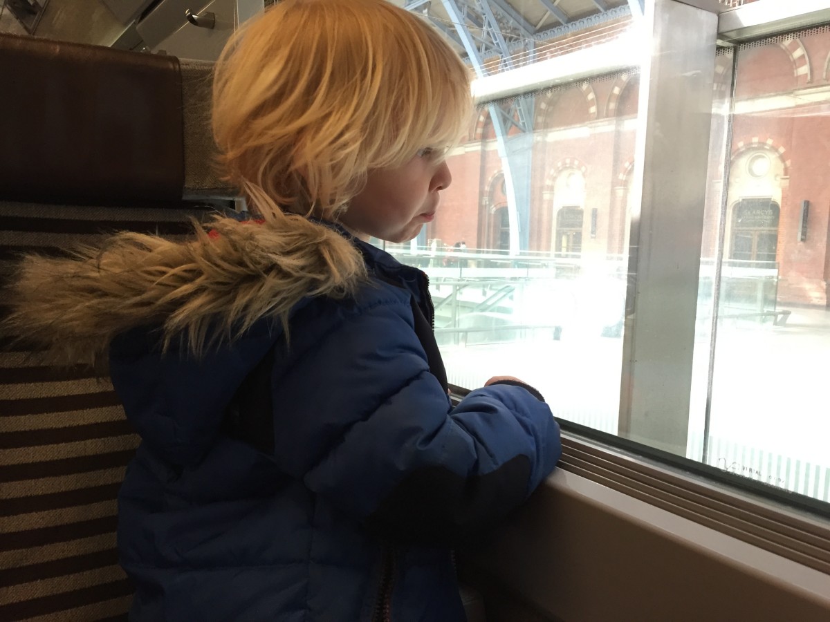 On board Eurostar
