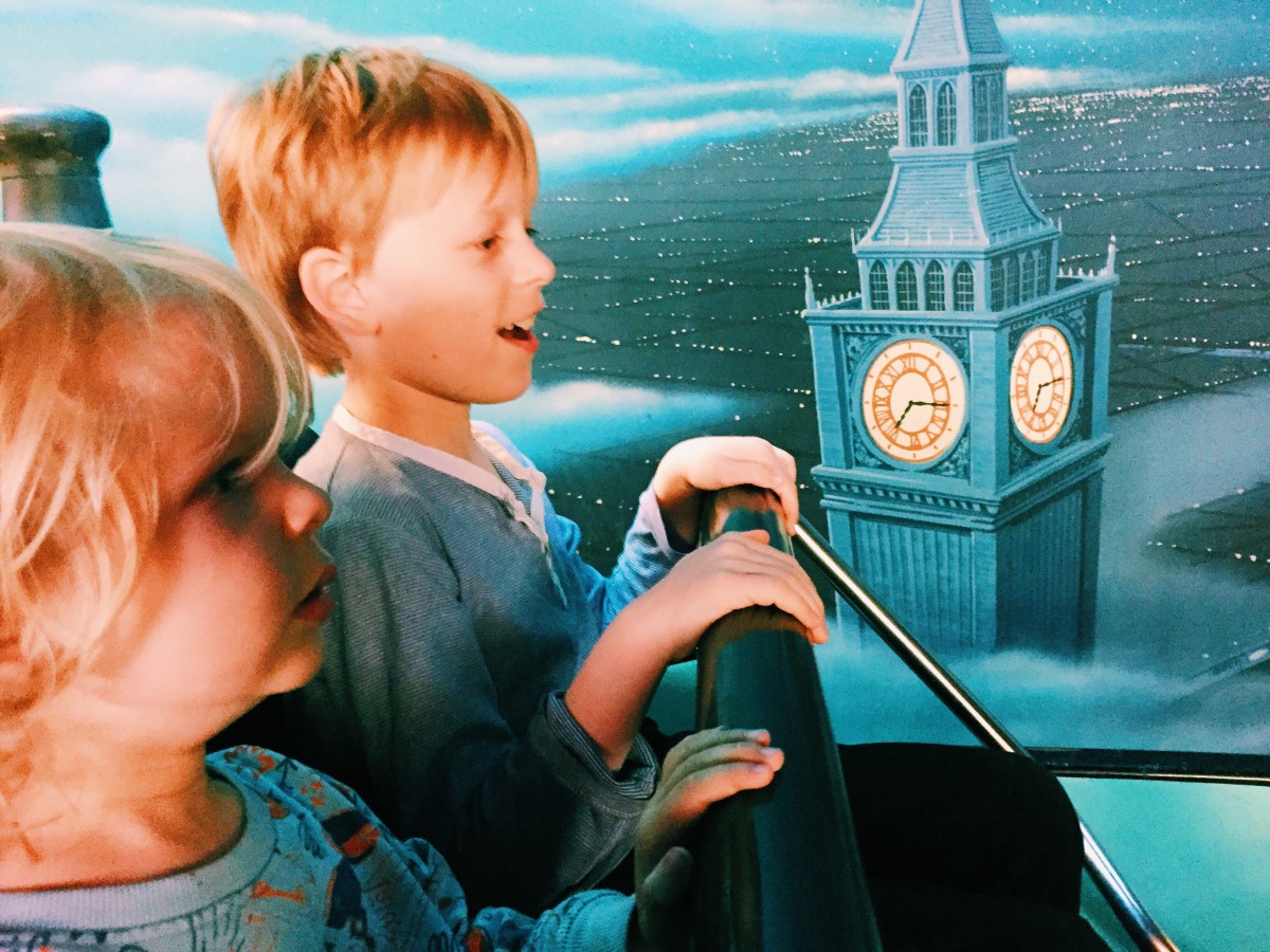 Peter Pan ride at Disneyland Paris