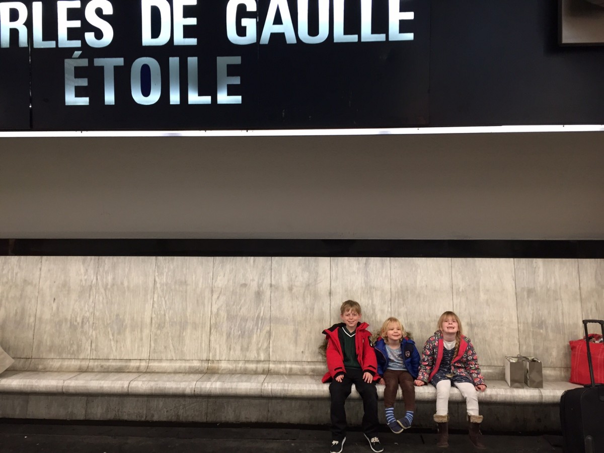 Paris metro station