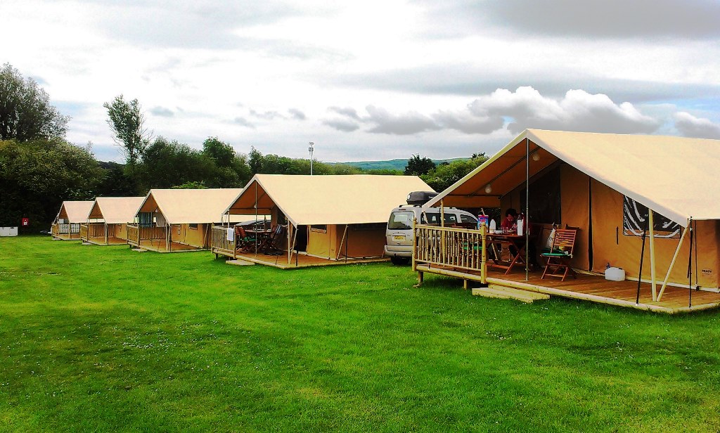 Ready camps at Adgestone - Glamping on The Isle of Wight