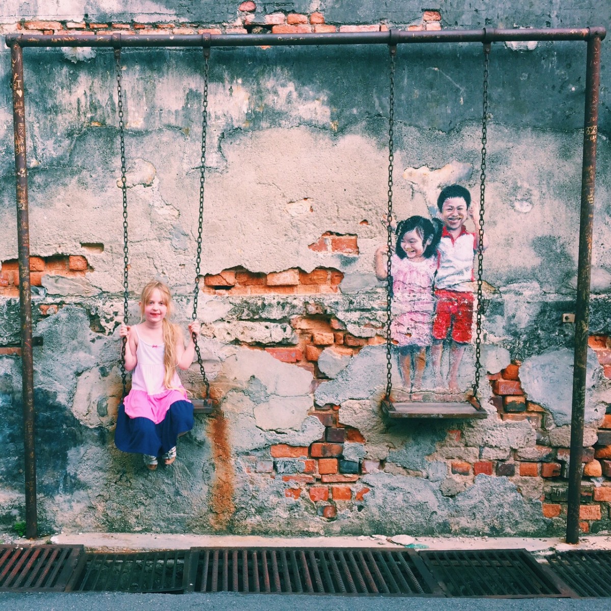 Street art in George Town, Penang