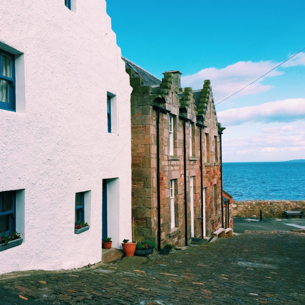 Fishing village in Fife, Scotland