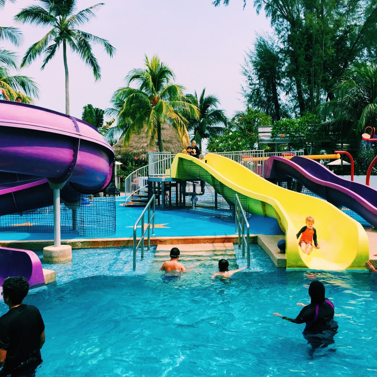 Water slides
