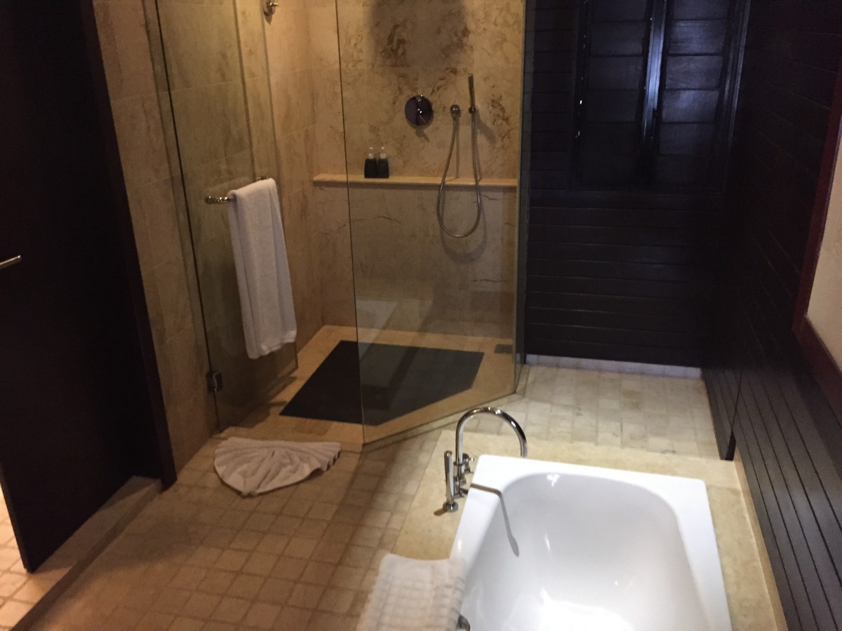 En suite bathroom