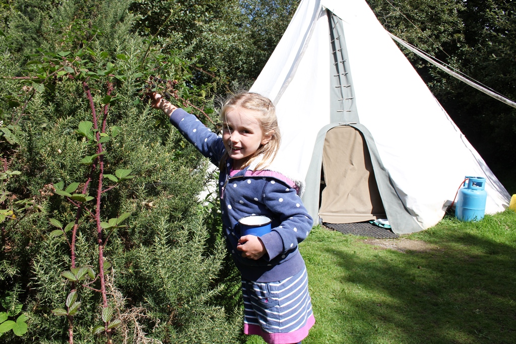 Getting away from the world with Cornish Tipi Holidays, St Kew, Cornwall - camping in Cornwall