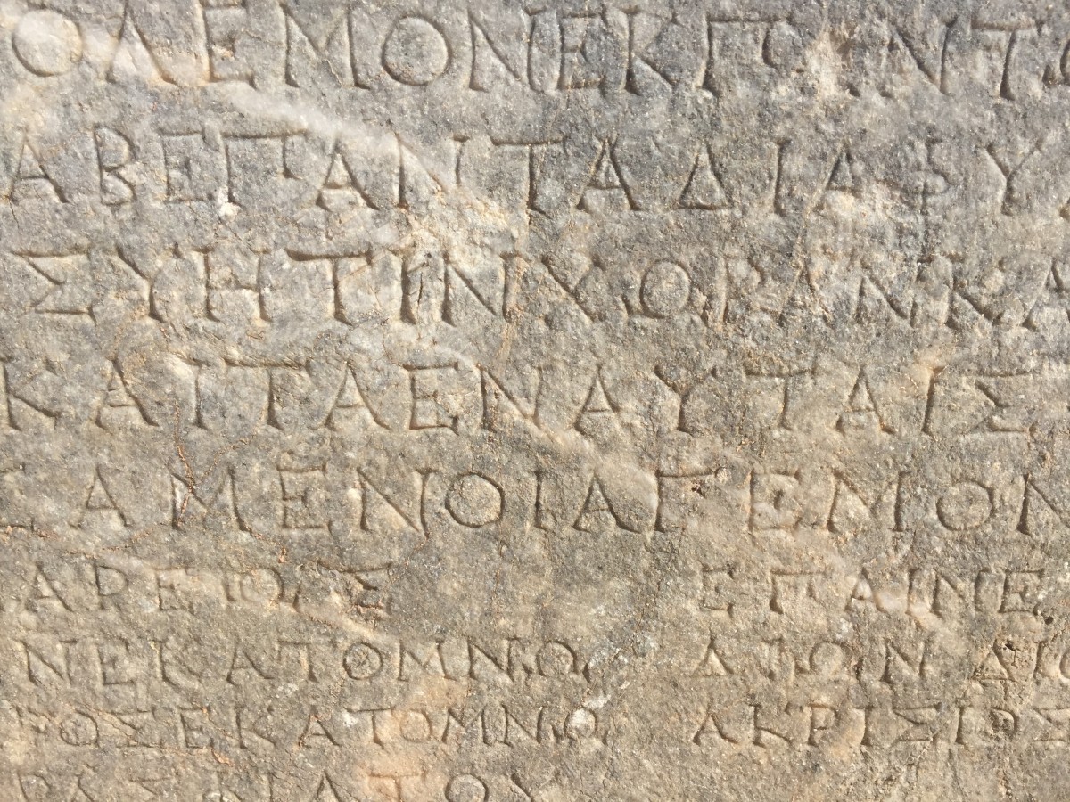 Ancient inscriptions