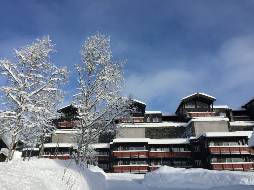 A family stay in the Stølstunet Apartments, Beitostølen, Norway