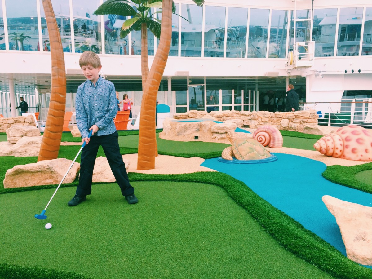 Crazy golf