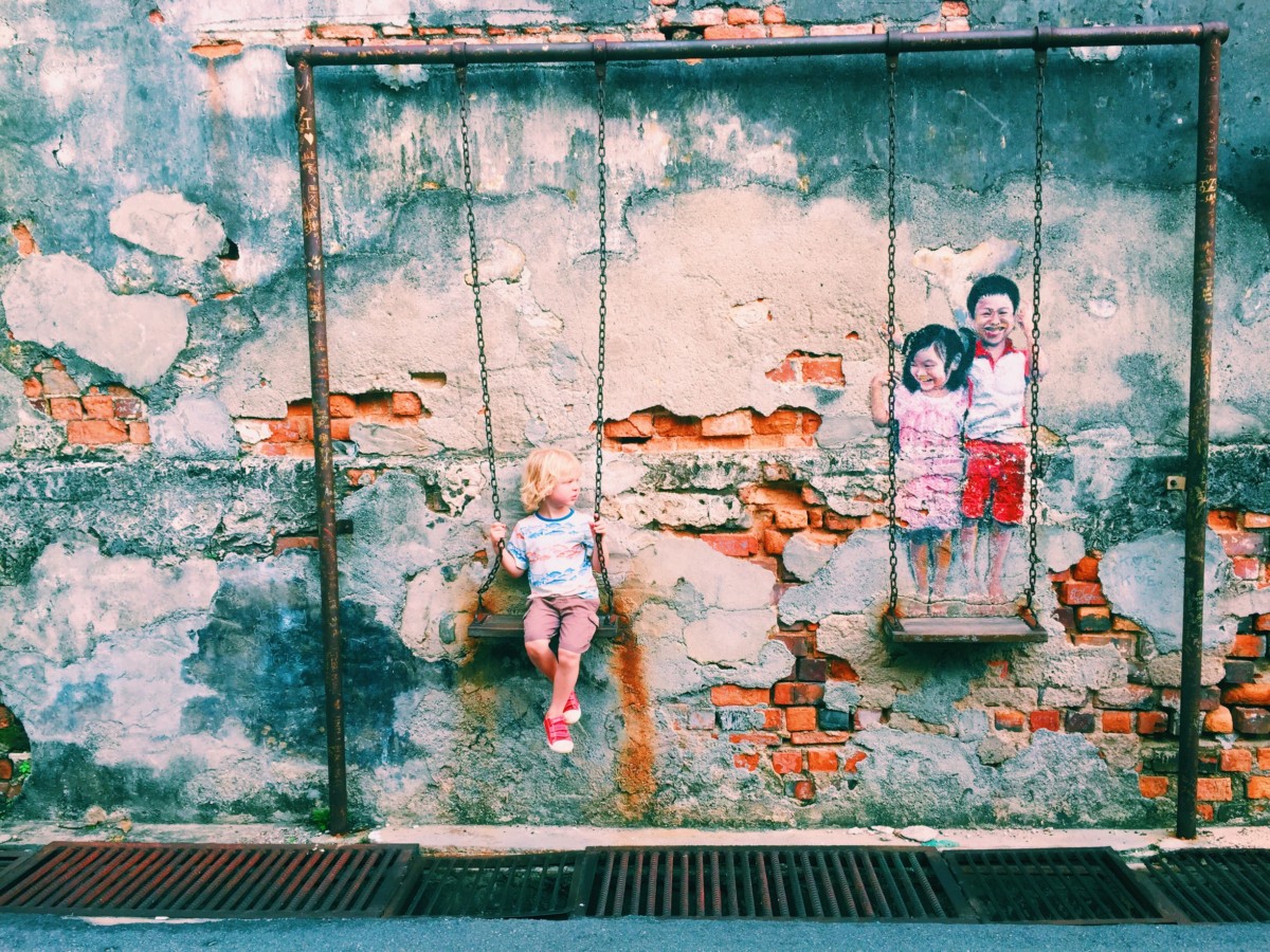 Exploring the street art of Penang, Malaysia