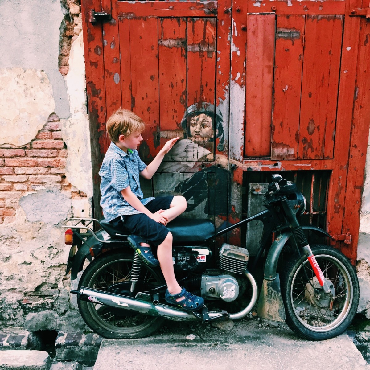'Boy on a Motorbike'