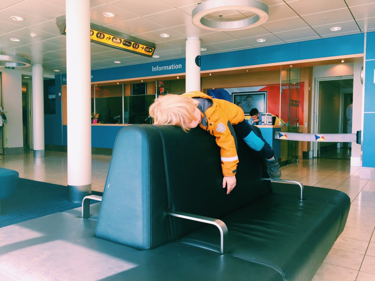 Ferry between Calais and UK