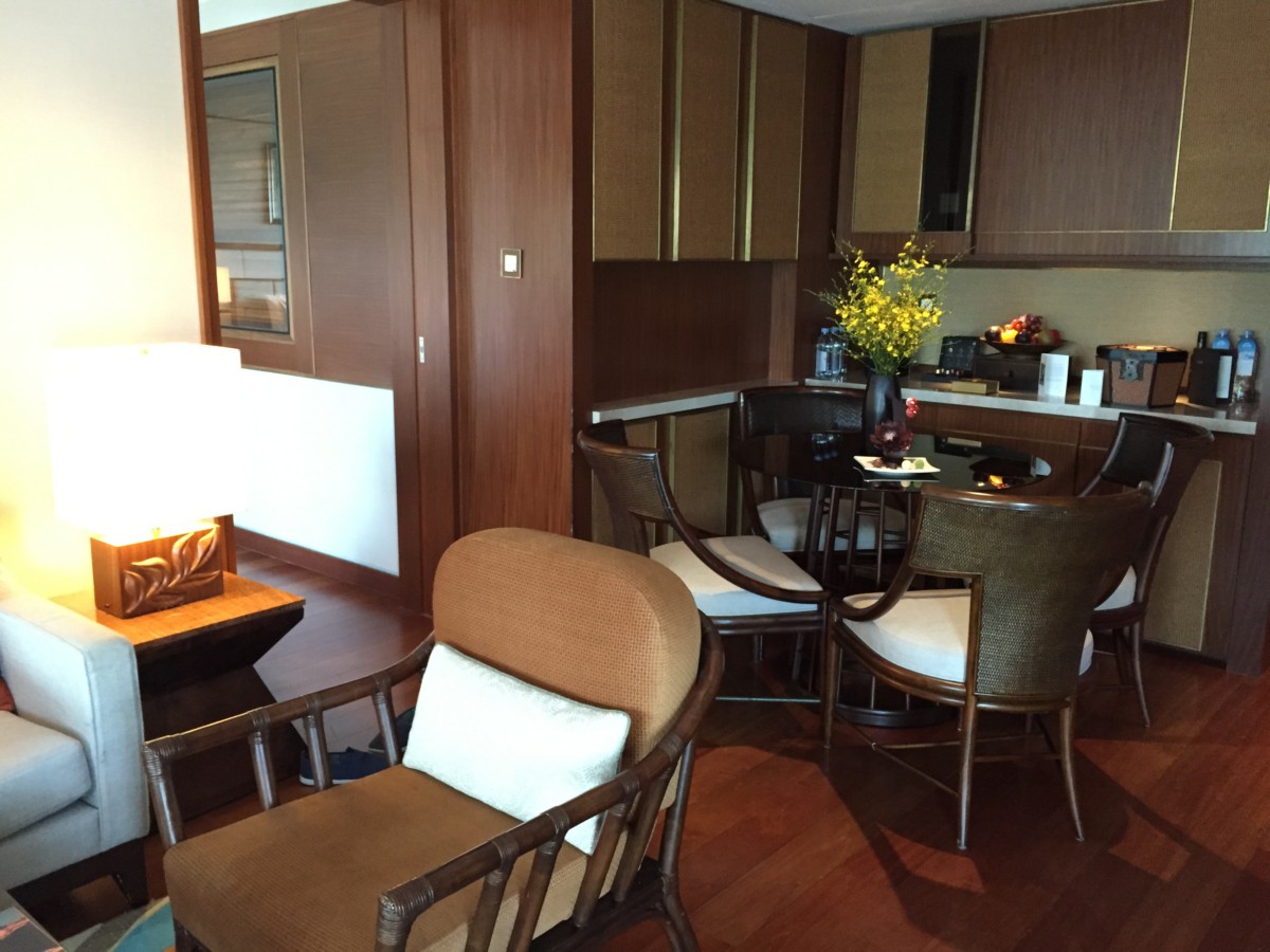 Dining area