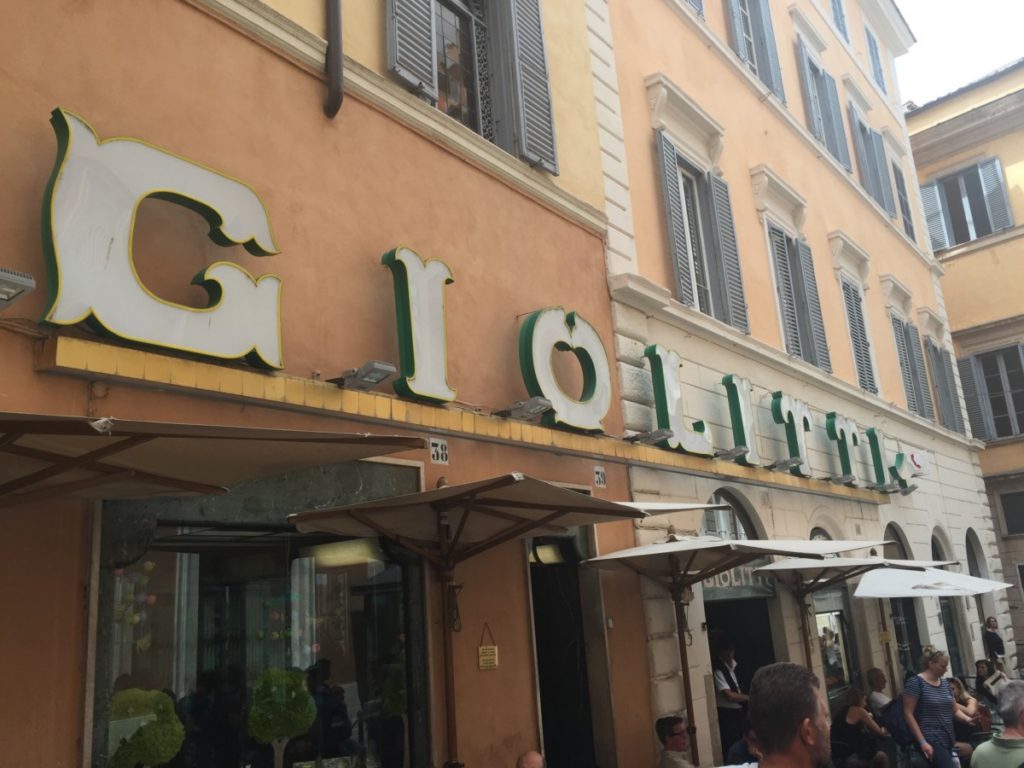 Giolitti Ice Cream Gelato, Rome - copyright: www.globalmousetravels.com
