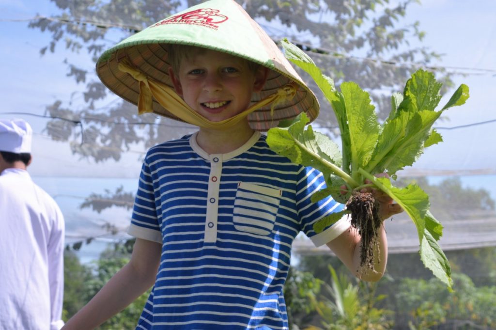 Vietnamese cookery school for kids, Saigon, Vietnam - copyright: www.globalmousetravels.com