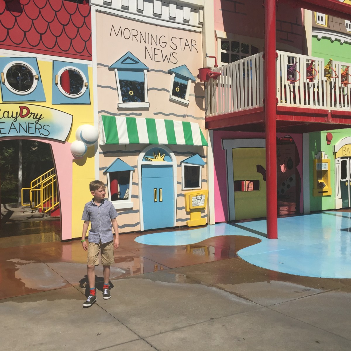 Water park area