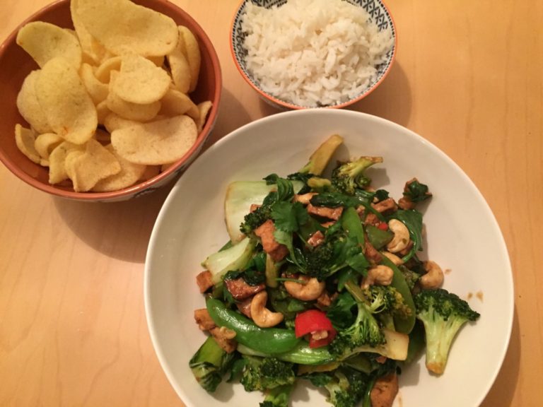 A taste of our travels - Going Green - a spicy, vegan stir fry {Vietnam}
