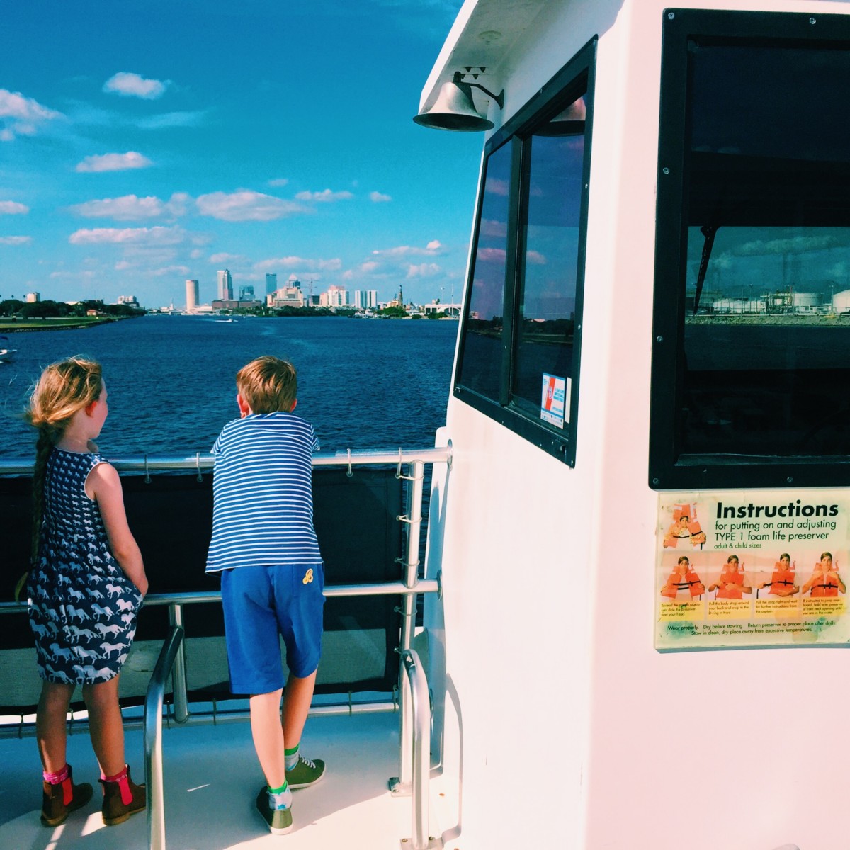 Catamaran trip in Tampa BAy