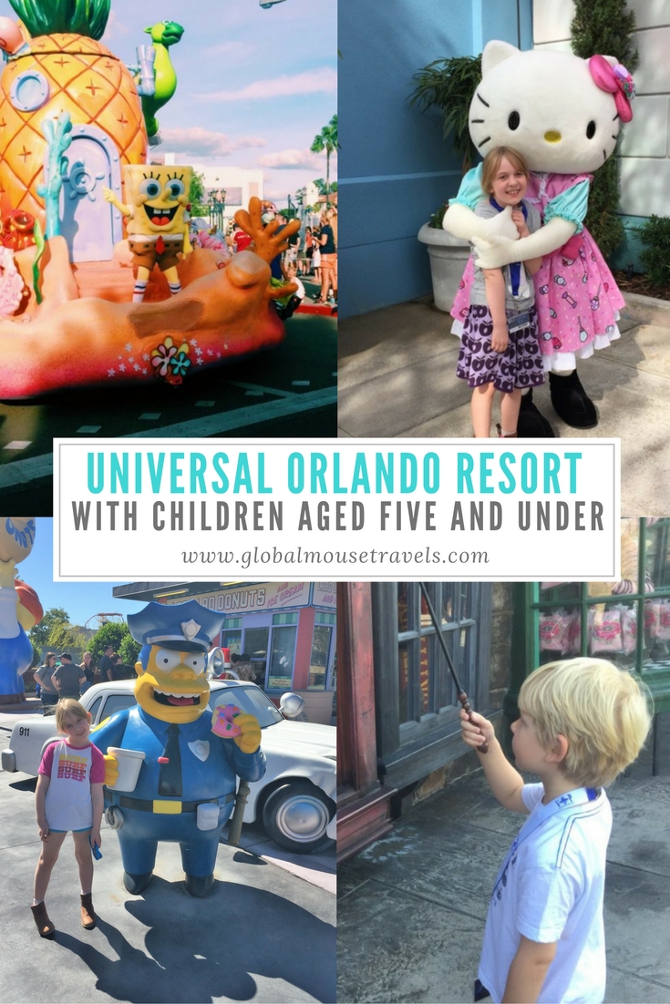 Universal Studios for toddlers & under 5 year olds, Orlando, Florida