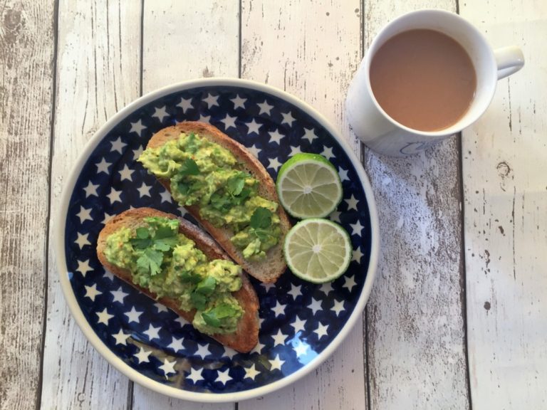 Smashed chilli avocado on sourdough - the ultimate breakfast treat