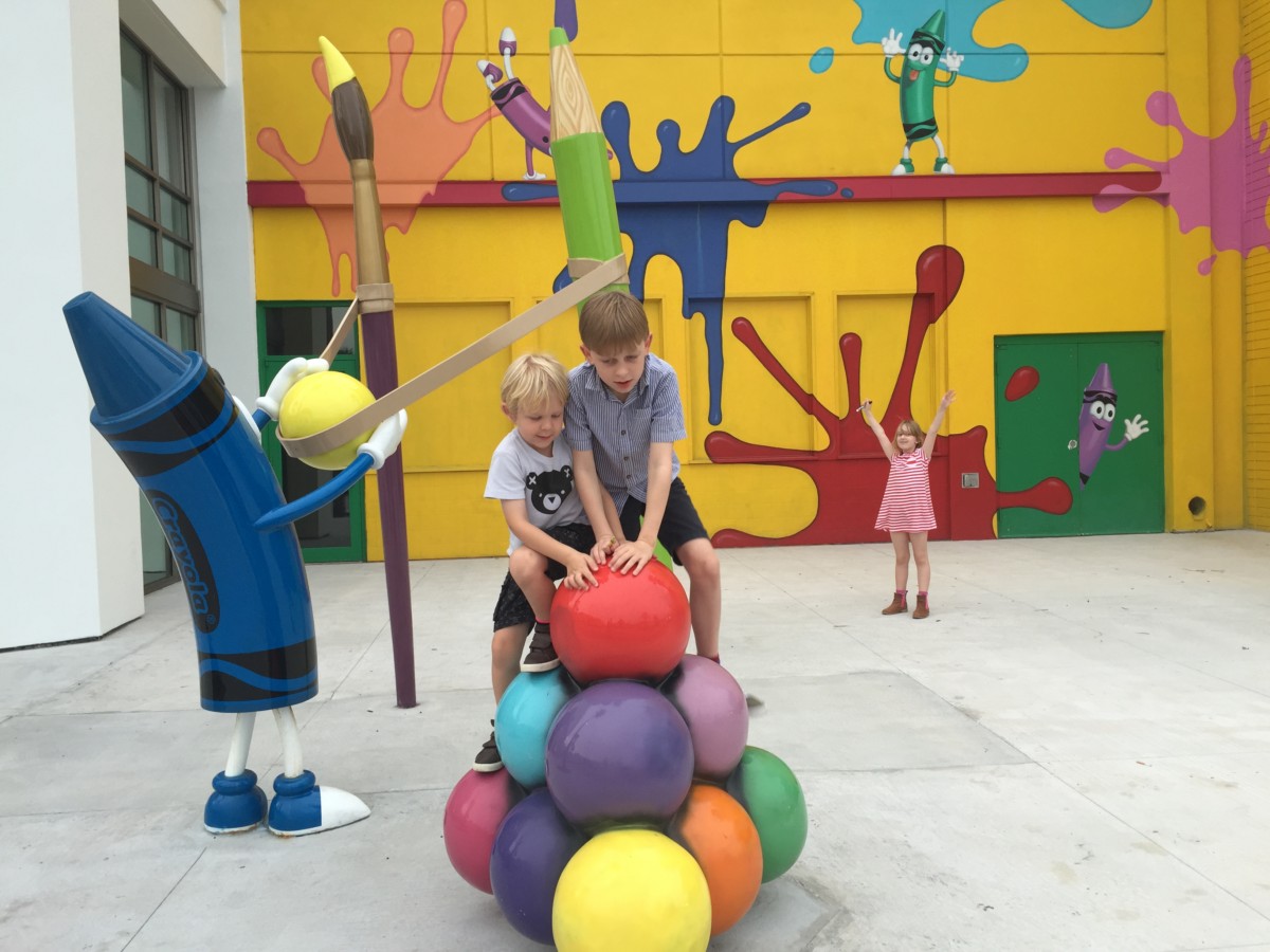 Crayola Experience Orlando - copyright: www.globalmousetravels.com