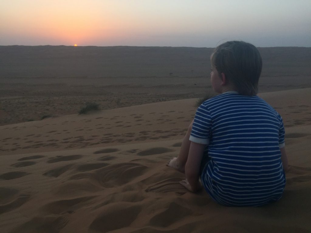 An Oman road trip with kids