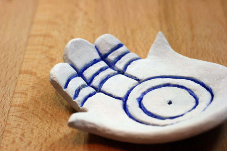 Make your own Hamsa hand/Hand of Fatima