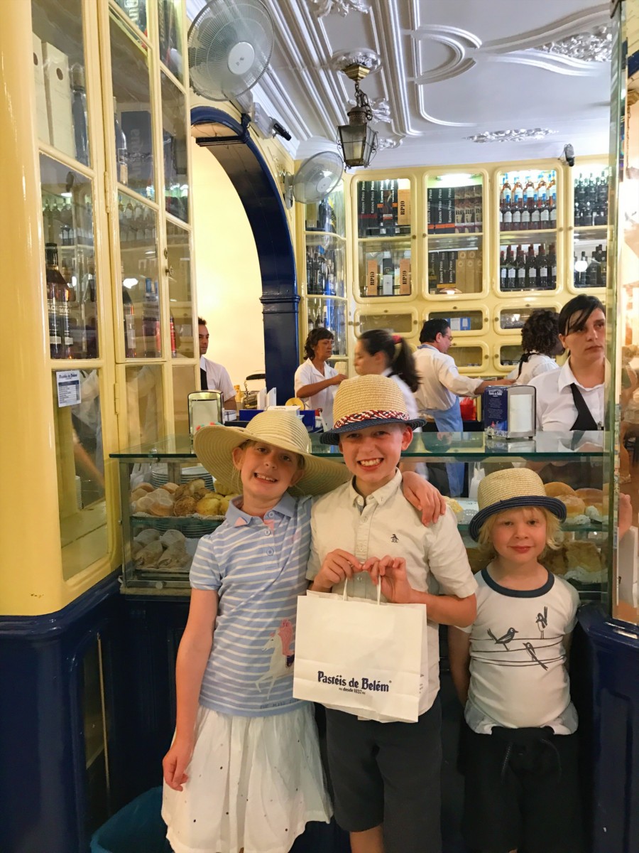 Portuguese custard tarts in Lisbon