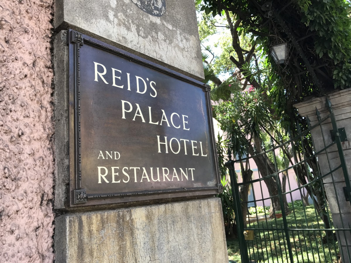 Lunch at Belmond Reid's Palace, Funchal, Madeira