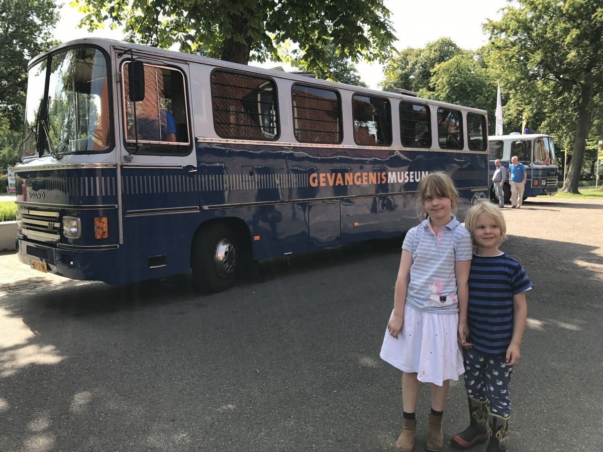 Taking the prison bus - Gevangenis Museum Veenhuizen - The National Prison Museum Veenhuizen, Netherlands
