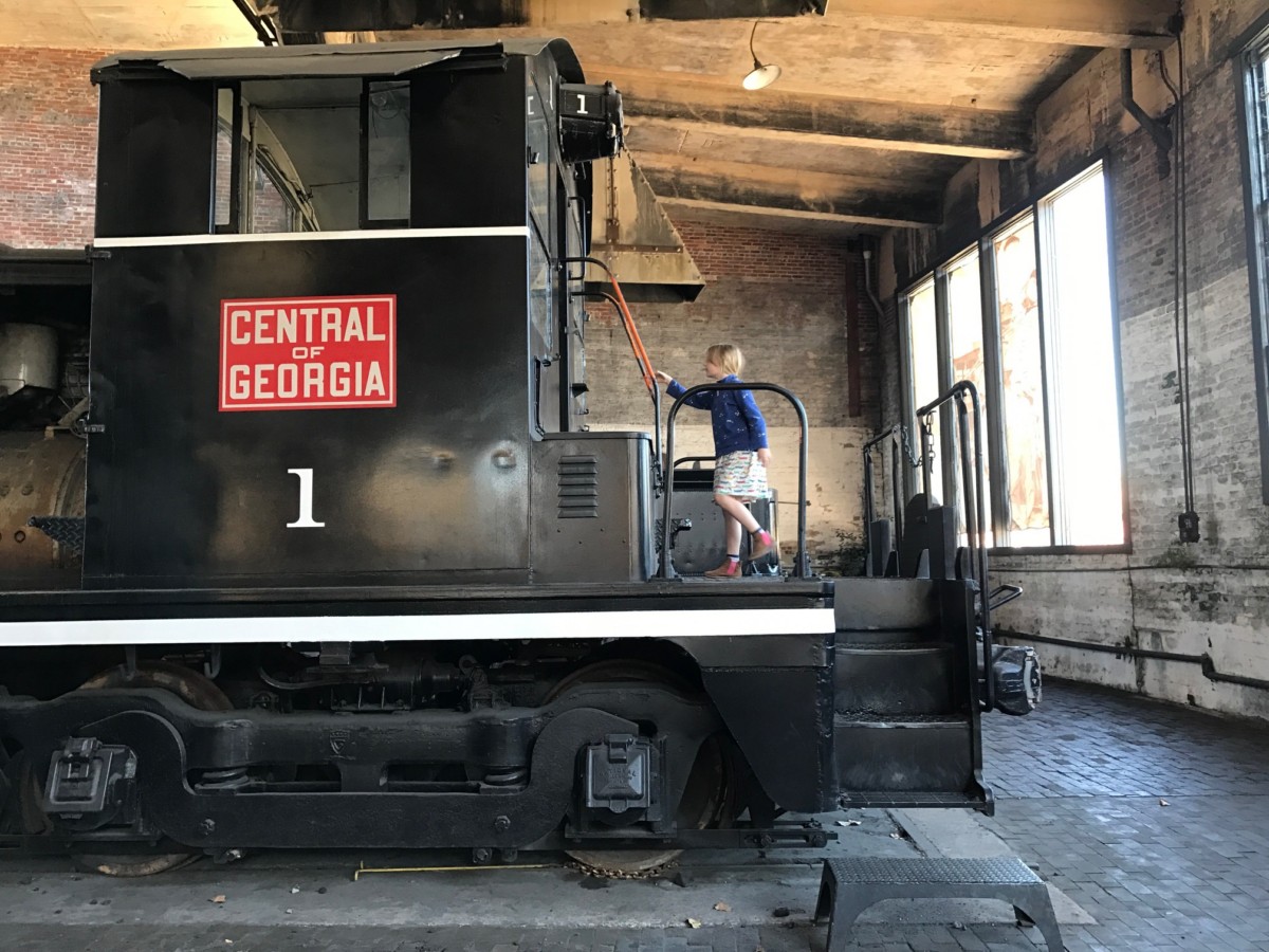 Georgia State Railroad Museum, Savannah - Our family trip through Florida and Georgia - copyright: www.globalmousetravels.com - copyright: www.globalmousetravels.com