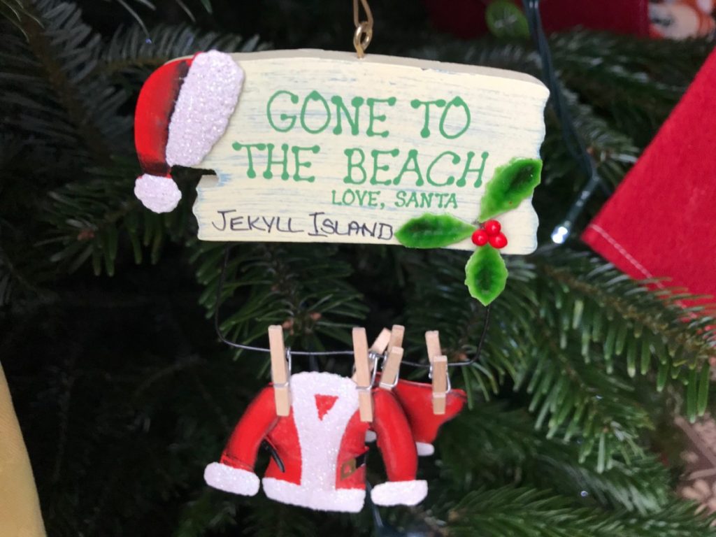 Jekyll Island Christmas ornament