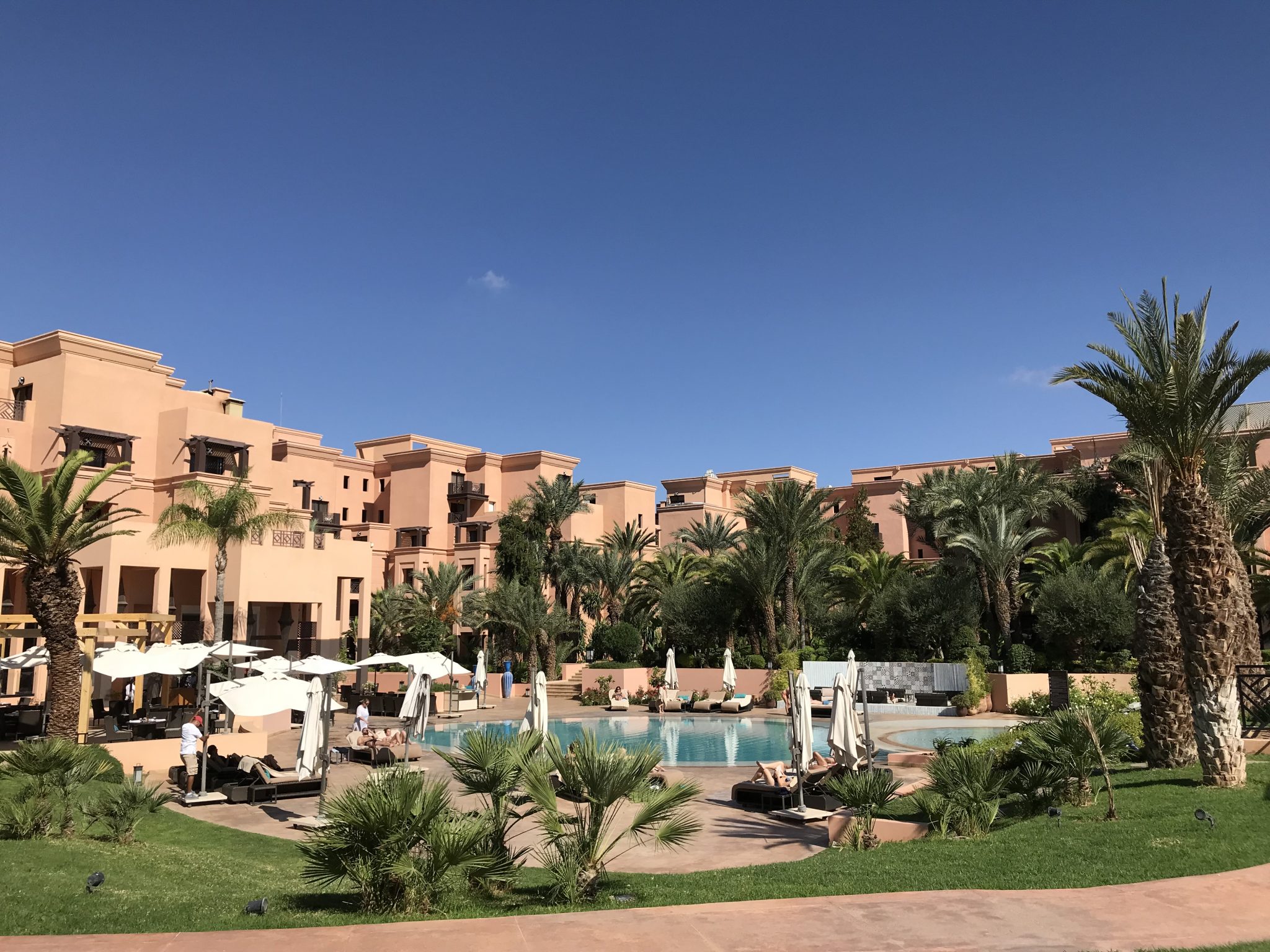 A luxury hotel in Marrakech - Mövenpick Hotel Mansour Eddahbi Marrakech - copyright: www.globalmousetravels.com