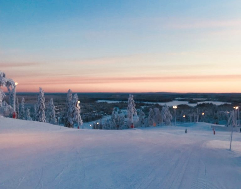 Skiing in Finland with kids - An amazing Lapland adventure skiing in Ruka Finland
