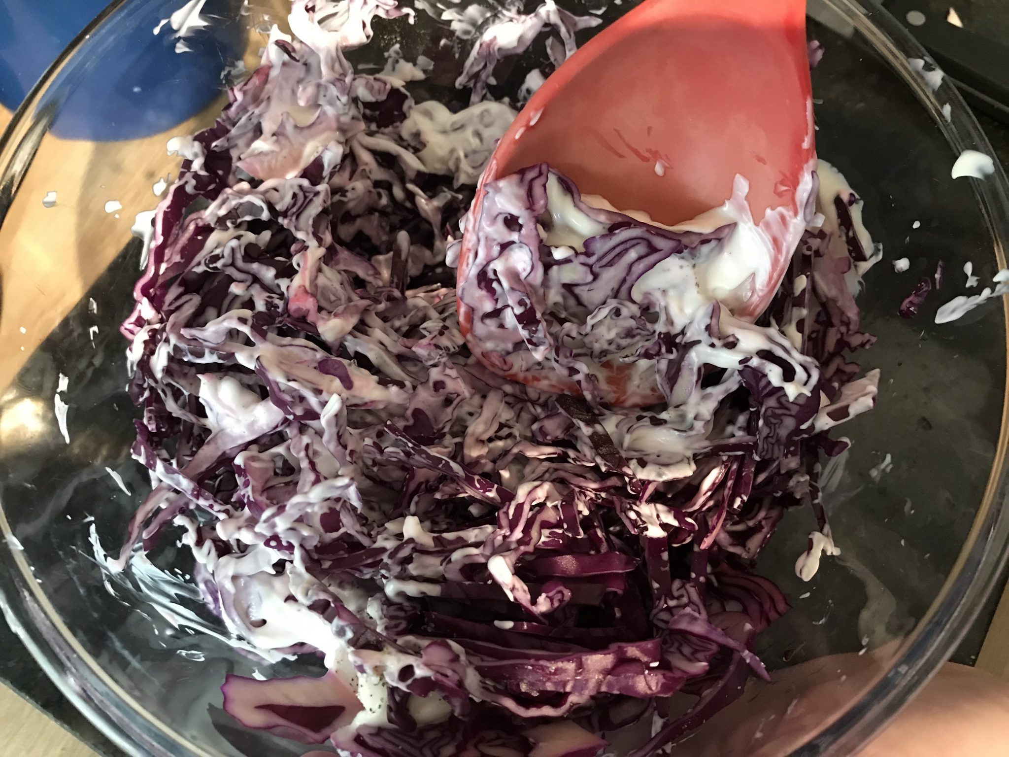 Mix the ingredients together