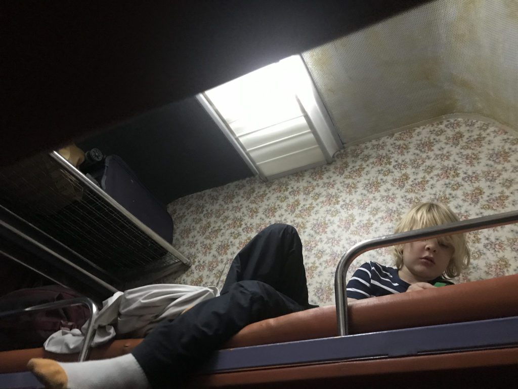 The overnight Marrakech to Tangier train - an adventure