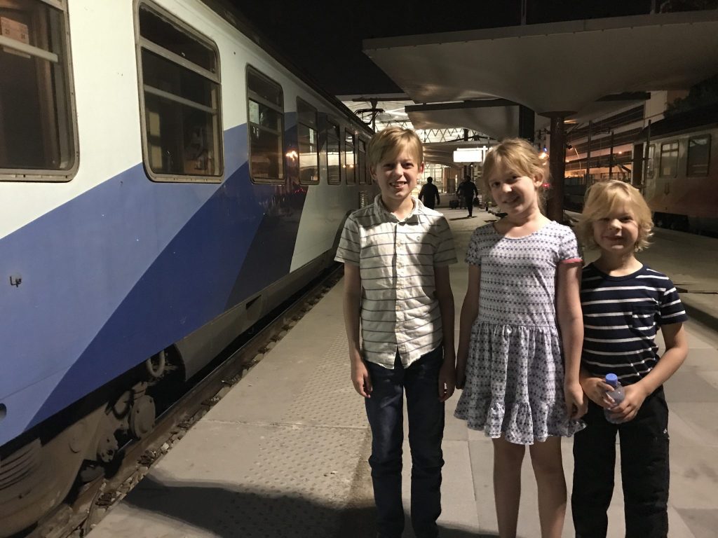 Arrived in Tangier - The overnight Marrakech to Tangier train - an adventure