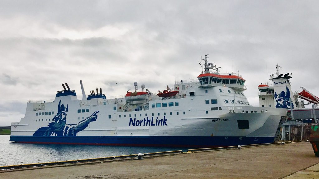 NorthLink Ferries Hjaltland from Aberdeen to Shetland