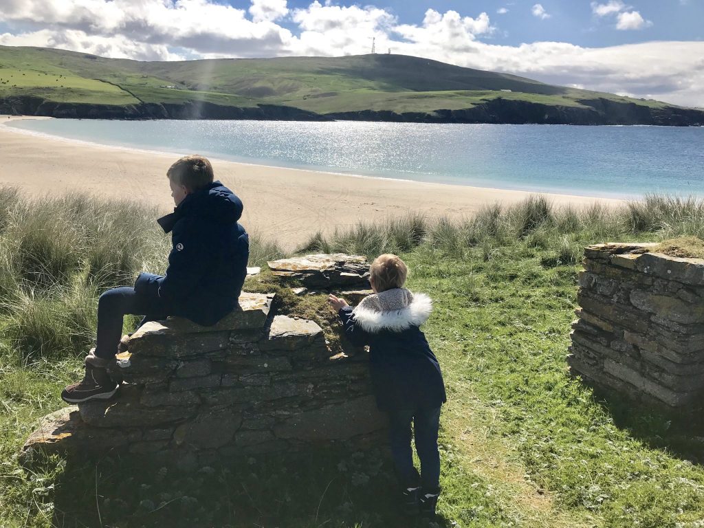 St Ninian's Beach - A family adventure in Shetland
