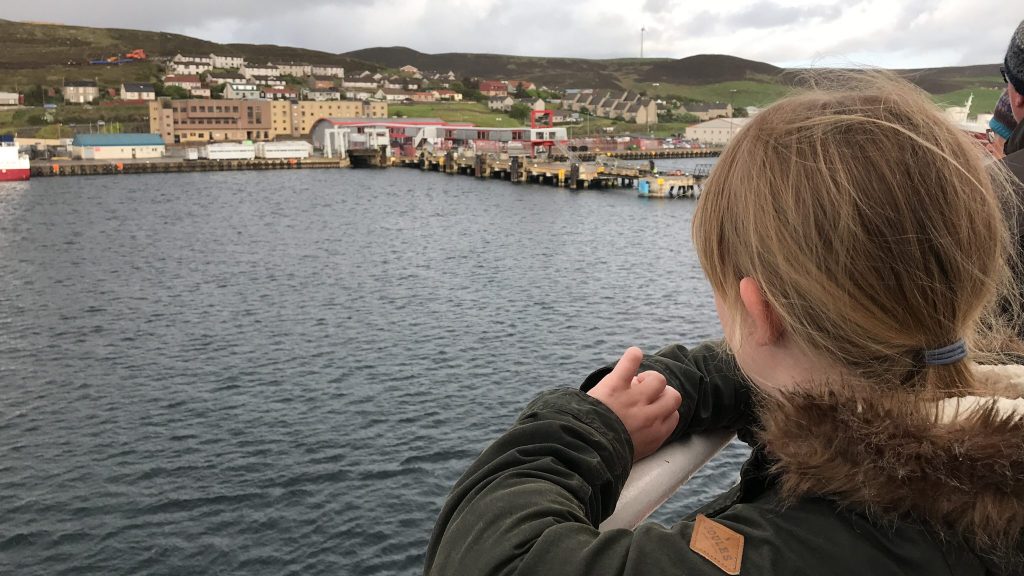 Family adventures in Shetland - taking Northlink Ferries from Aberdeen to Lerwick