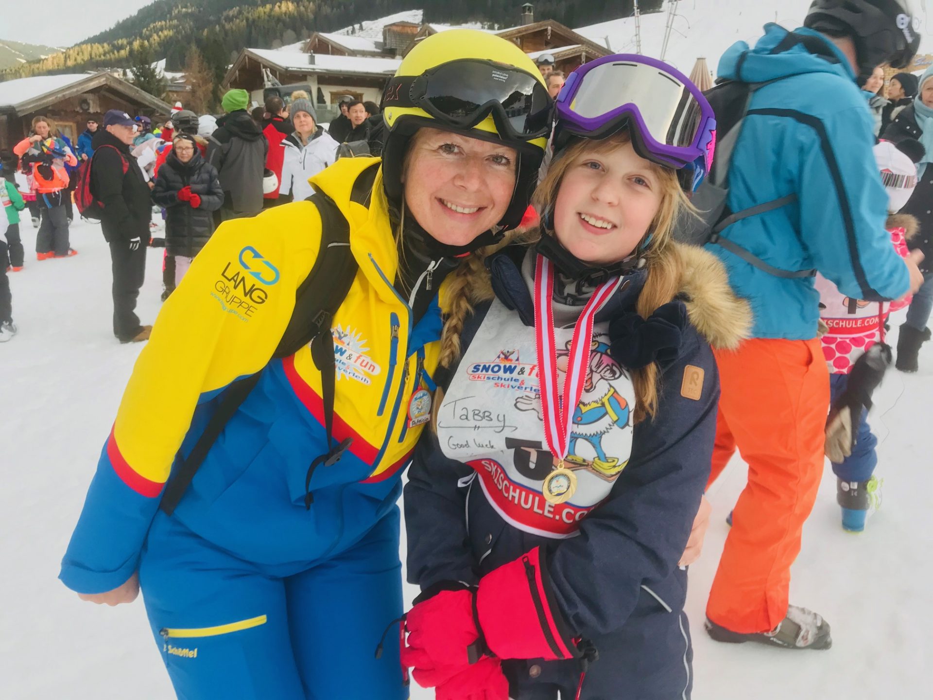 Skiing in Saalbach Hinterglemm with kids, Austria