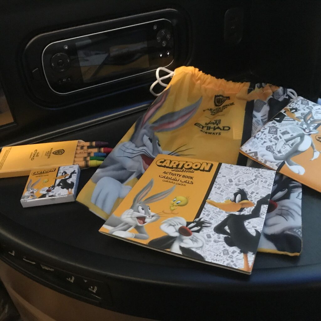 Etihad Airways - review on a family adventure London to Thailand