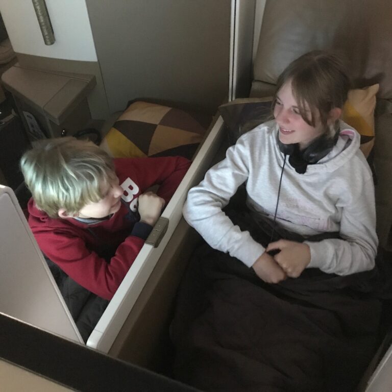 Etihad Airways - review on a family adventure London to Thailand