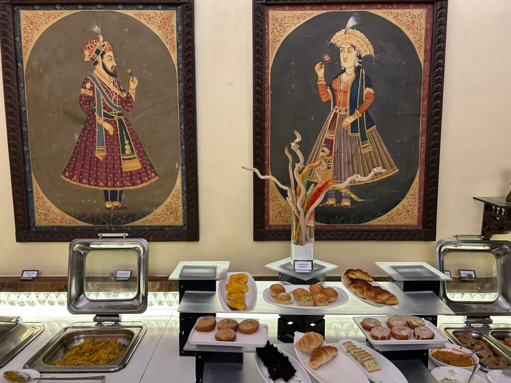 breakfast - Grand Imperial Hotel Agra India